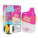 پاد یکبار مصرف انگور توت فرنگی یخ کلود نوردز <br><span>Cloud Nurdz ICED Strawberry Grape 4500 Puff</span>